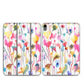 Watercolor Wild Flowers - Apple Smart Folio Skin