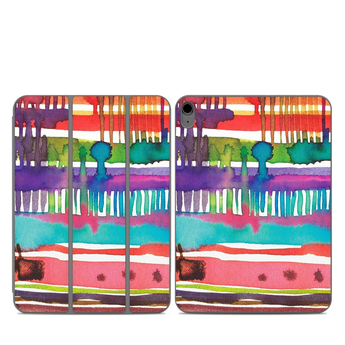 Watercolor Lines - Apple Smart Folio Skin