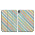 Wavy Diagonal Lines - Apple Smart Folio Skin