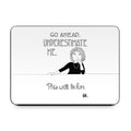 Underestimate Me - Apple Smart Keyboard Folio Skin