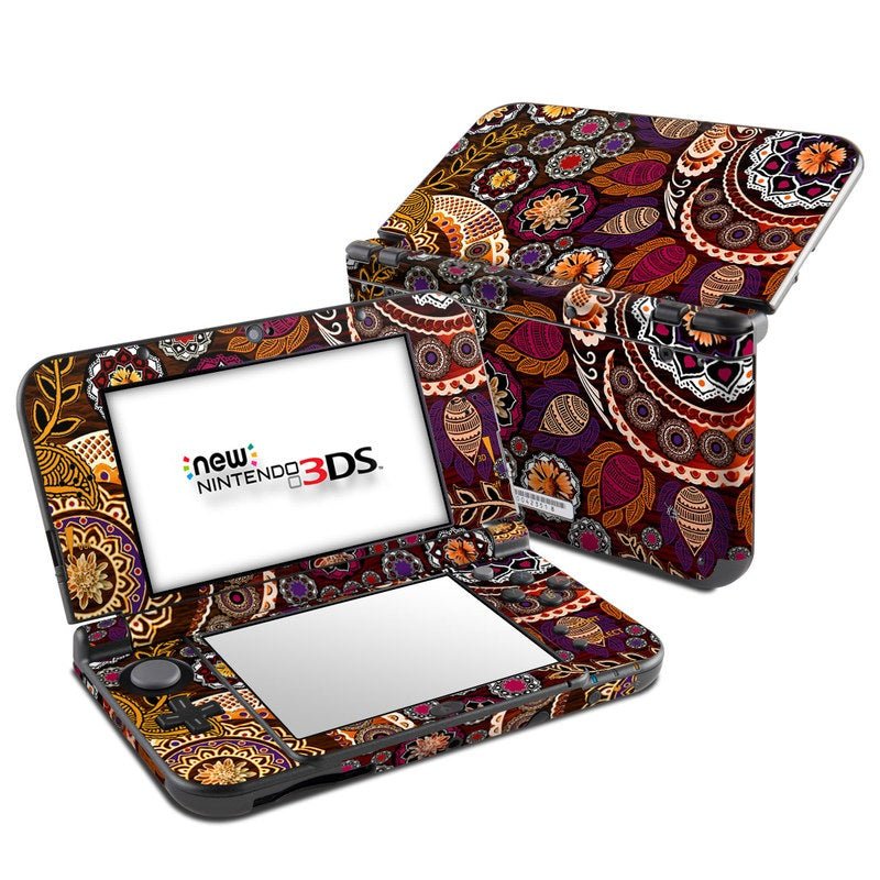 Autumn Mehndi - Nintendo 3DS LL Skin