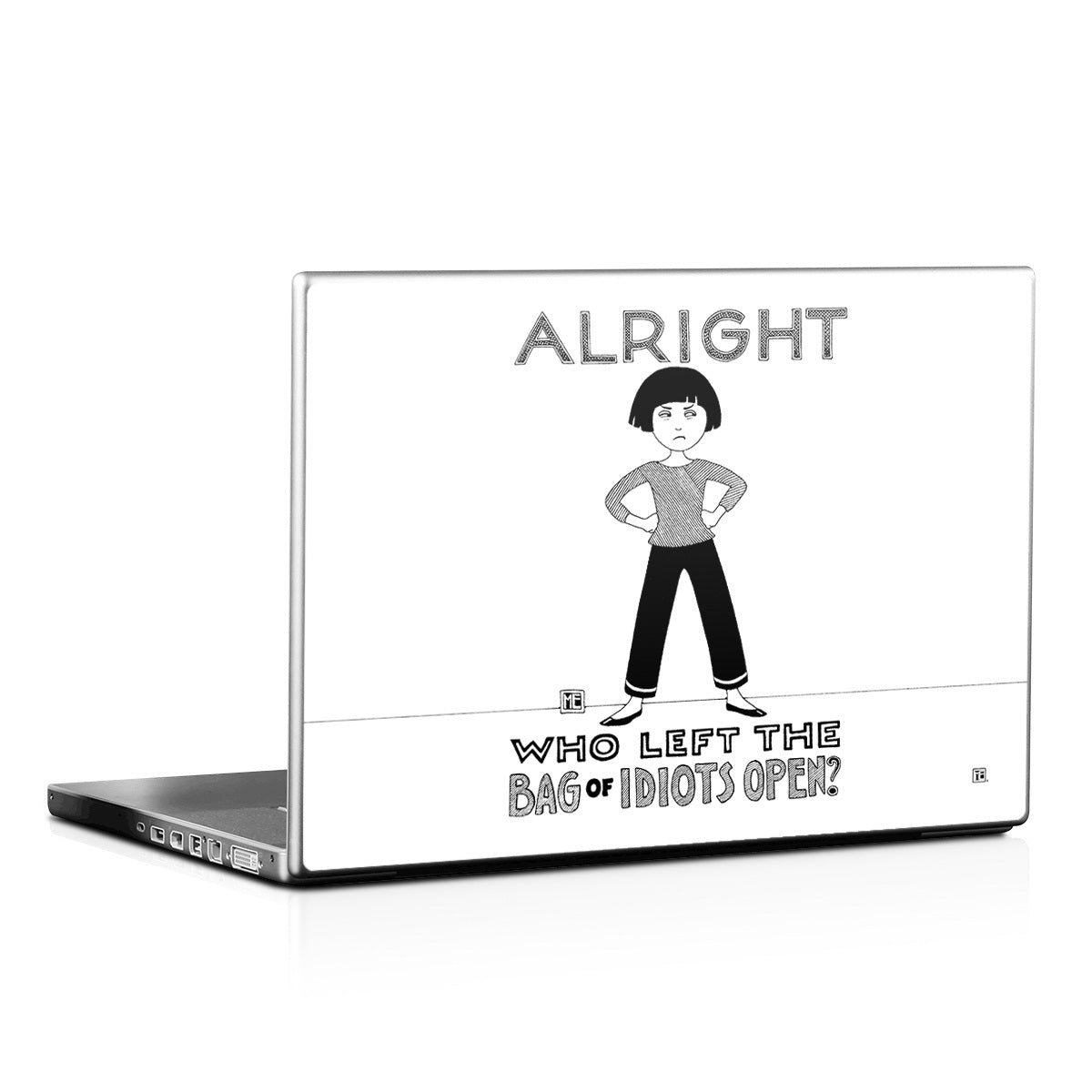 Bag of Idiots - Laptop Lid Skin