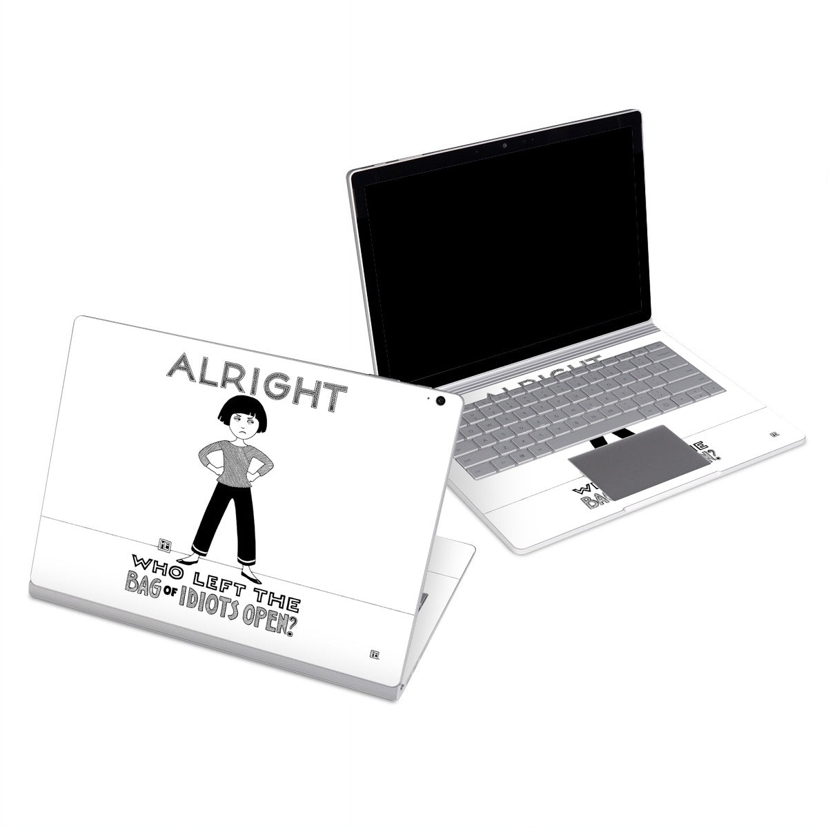 Bag of Idiots - Microsoft Surface Book Skin