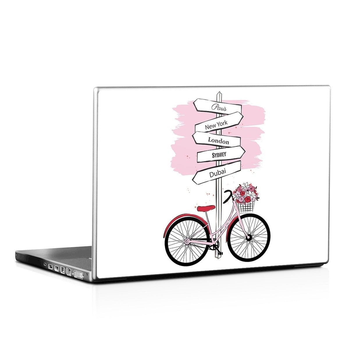 Bike Ride - Laptop Lid Skin