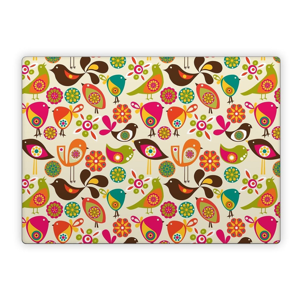 Bird Flowers - Microsoft Surface Laptop Skin