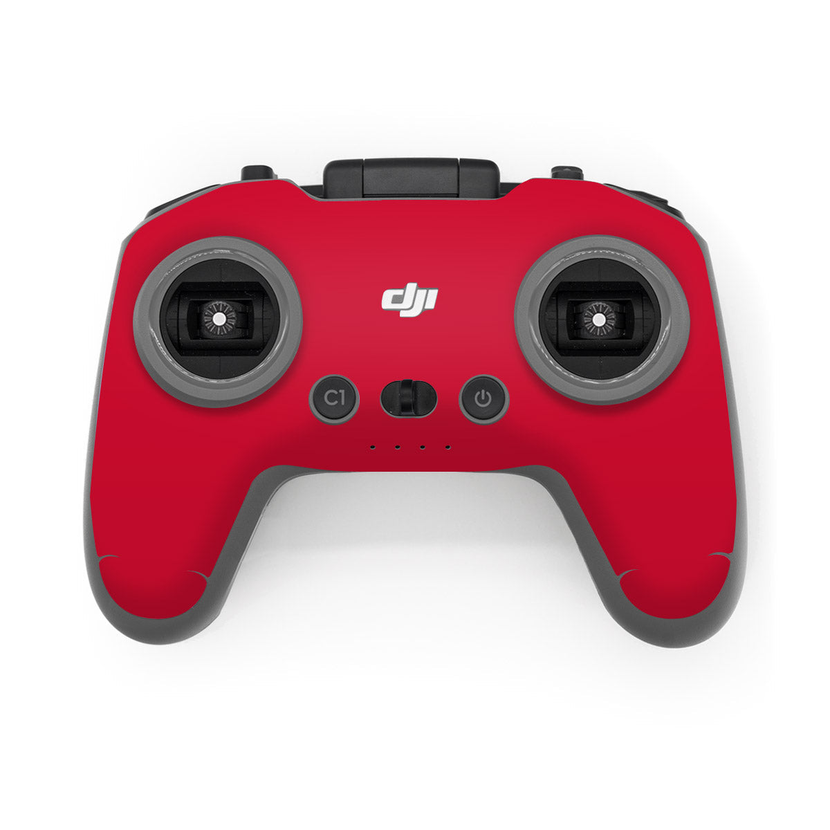 Solid State Red - DJI FPV Remote Controller 2 Skin