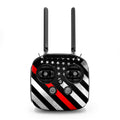 Thin Red Line Hero - DJI FPV Remote Controller (Mode 2) Skin