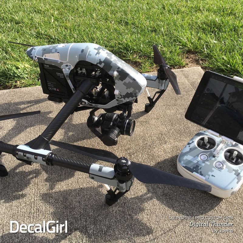 Digital Urban Camo - DJI Inspire 1 Skin