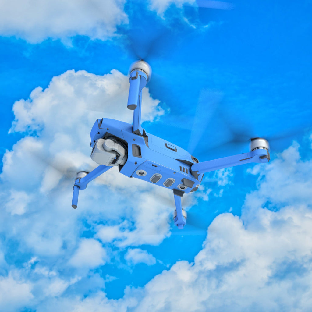 Solid State Blue - DJI Mavic 2 Skin