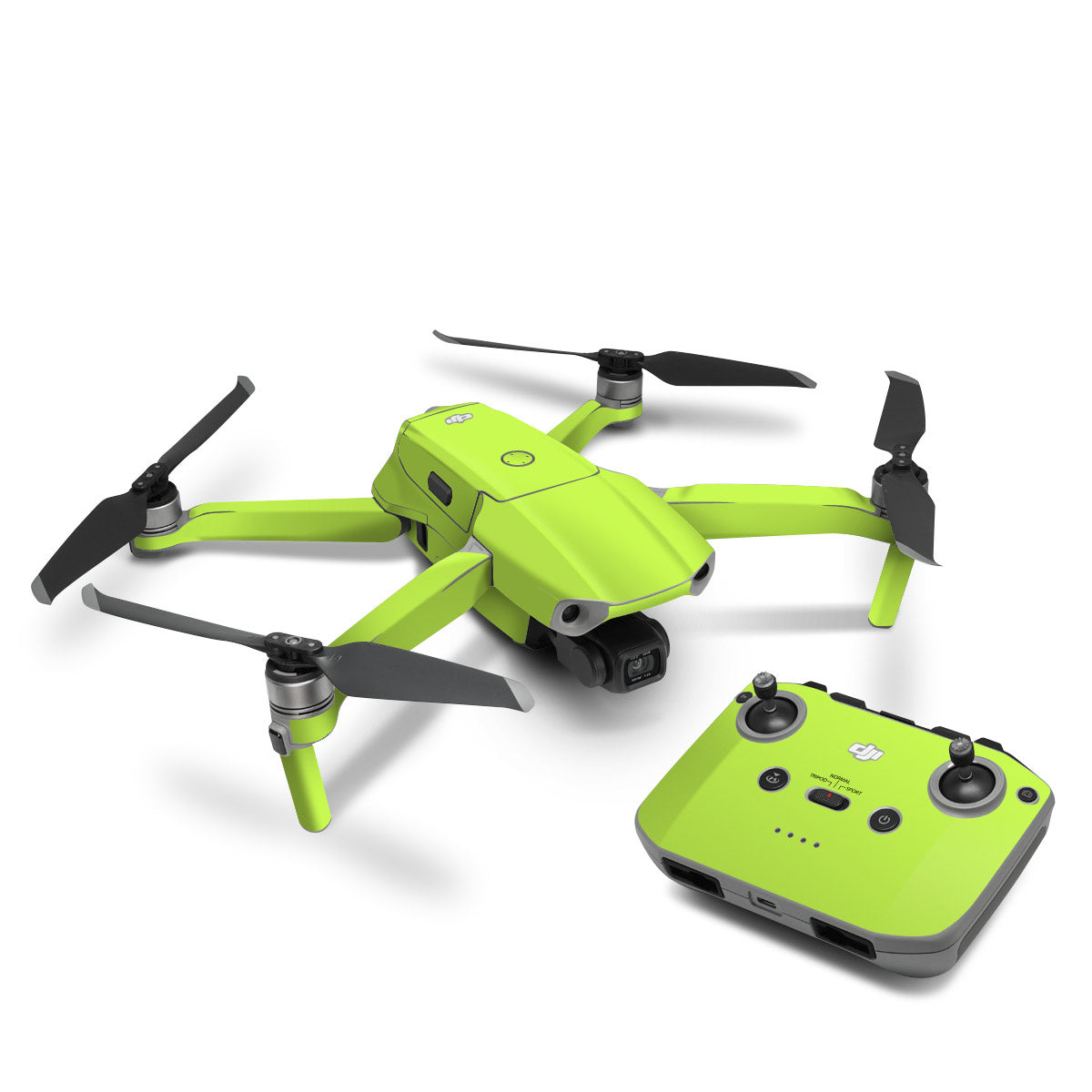 Solid State Lime - DJI Mavic Air 2 Skin