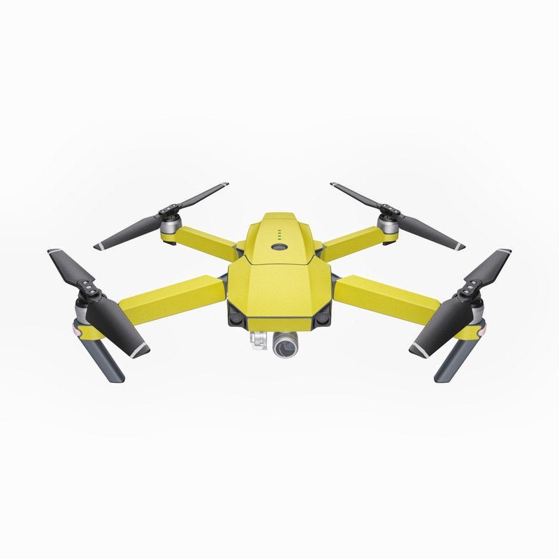 Solid State Yellow - DJI Mavic Pro Skin