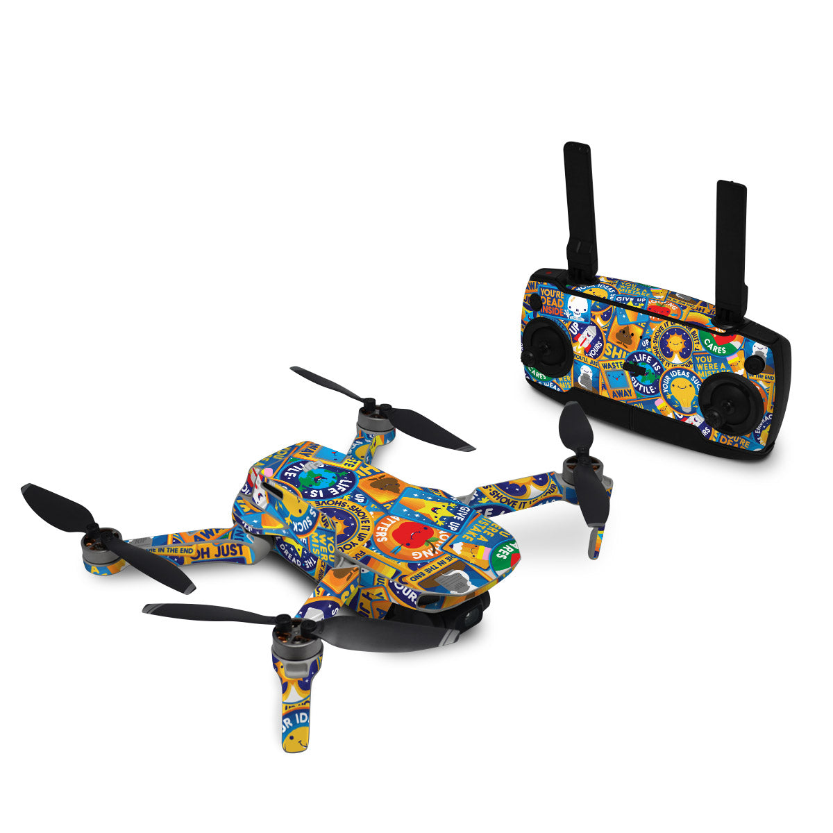 Eff Right Off - DJI Mini SE Skin
