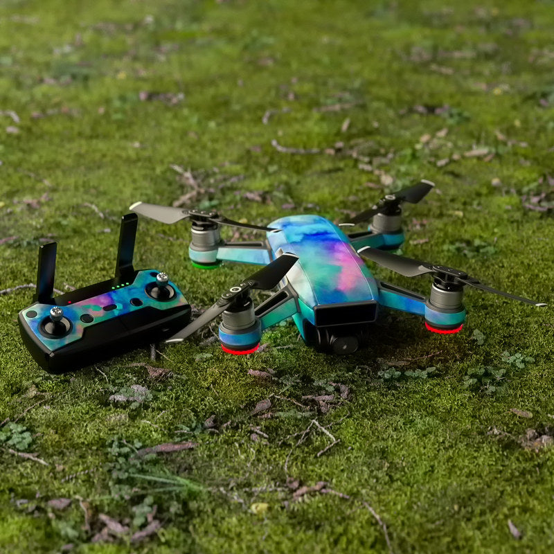 Electrify Ice Blue - DJI Spark Skin