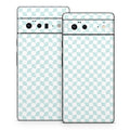 Checker Light Blue - Google Pixel 6 Skin