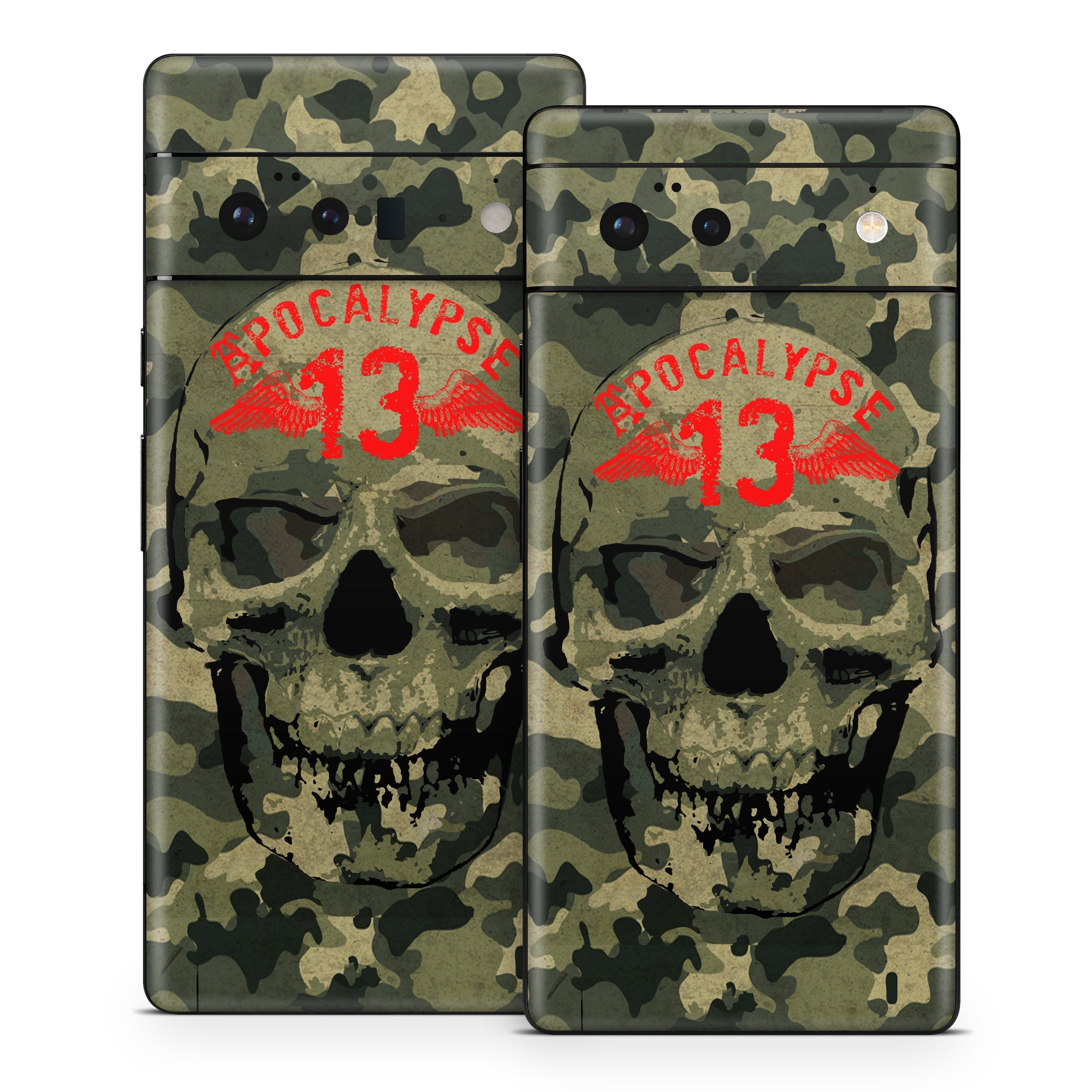 Camo Skull - Google Pixel 6 Skin