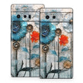 Steampunk Flowers - Google Pixel 6 Skin