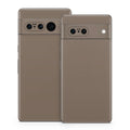 Solid State Flat Dark Earth - Google Pixel 7 Skin