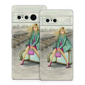 Lulu Waiting by the Train Tracks - Google Pixel 7 Skin
