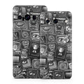 Distraction Tactic B&W - Google Pixel 8 Skin