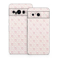 Patterned Hearts - Google Pixel 8 Skin