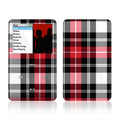Red Plaid - iPod Classic Skin
