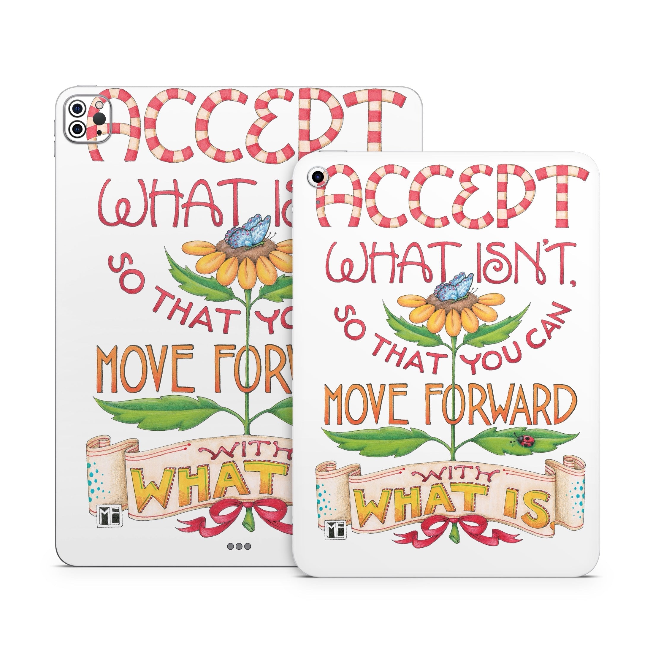 Accept What Isn't - Apple iPad Skin