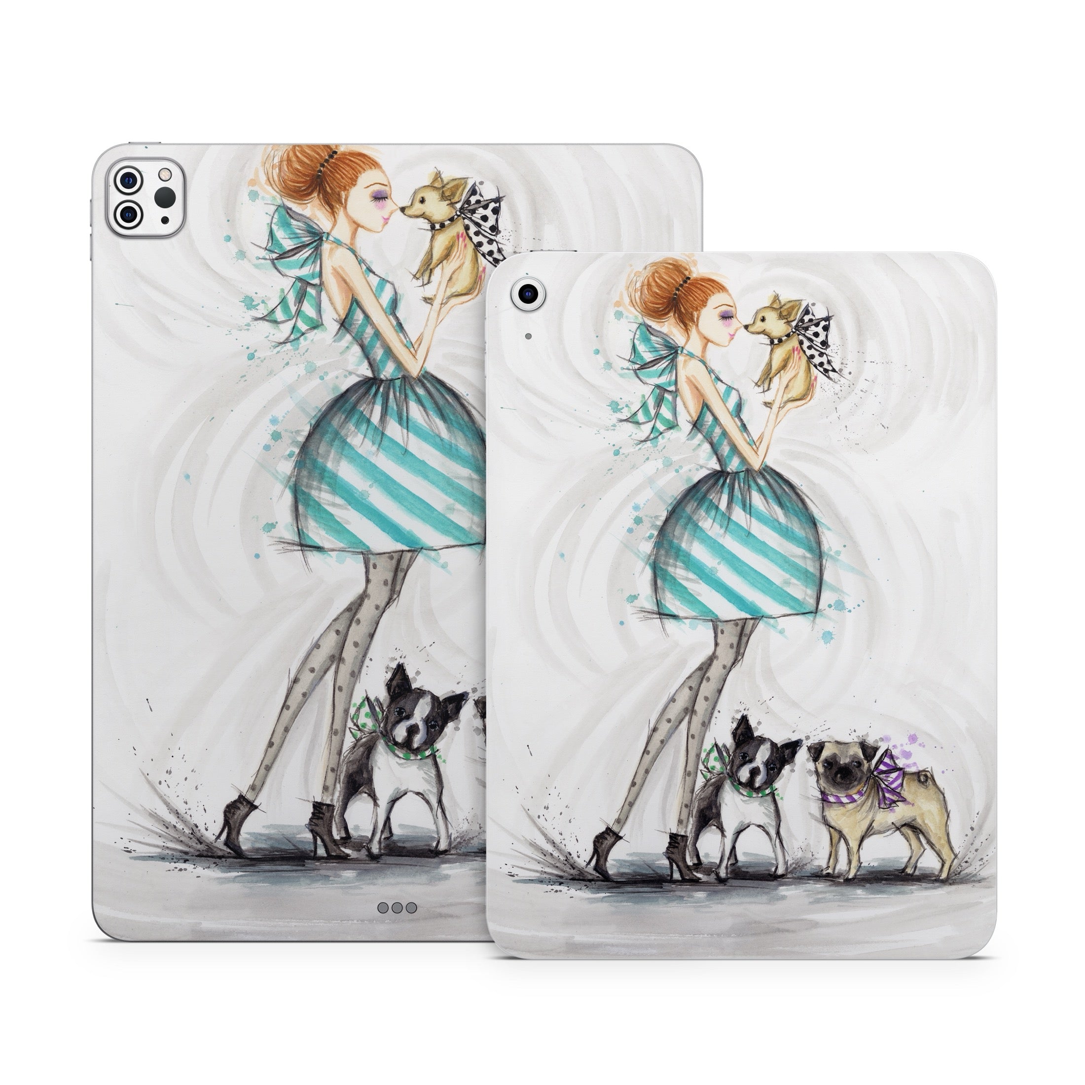 A Kiss for Dot - Apple iPad Skin