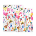 Watercolor Wild Flowers - Apple iPad Skin