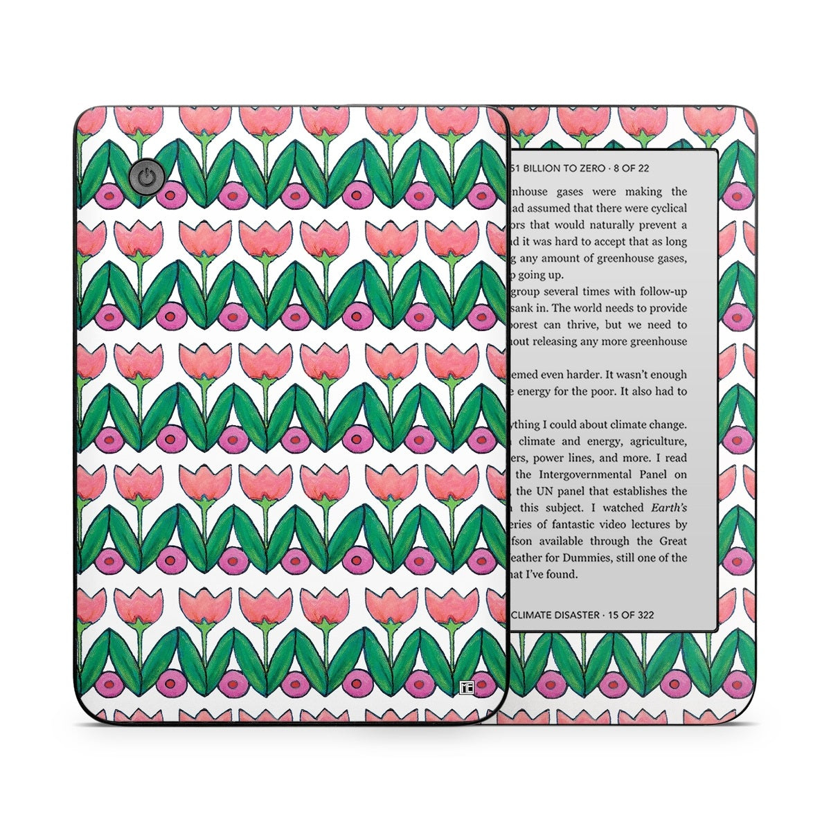 Deco Tulips - Kobo Clara 2E Skin