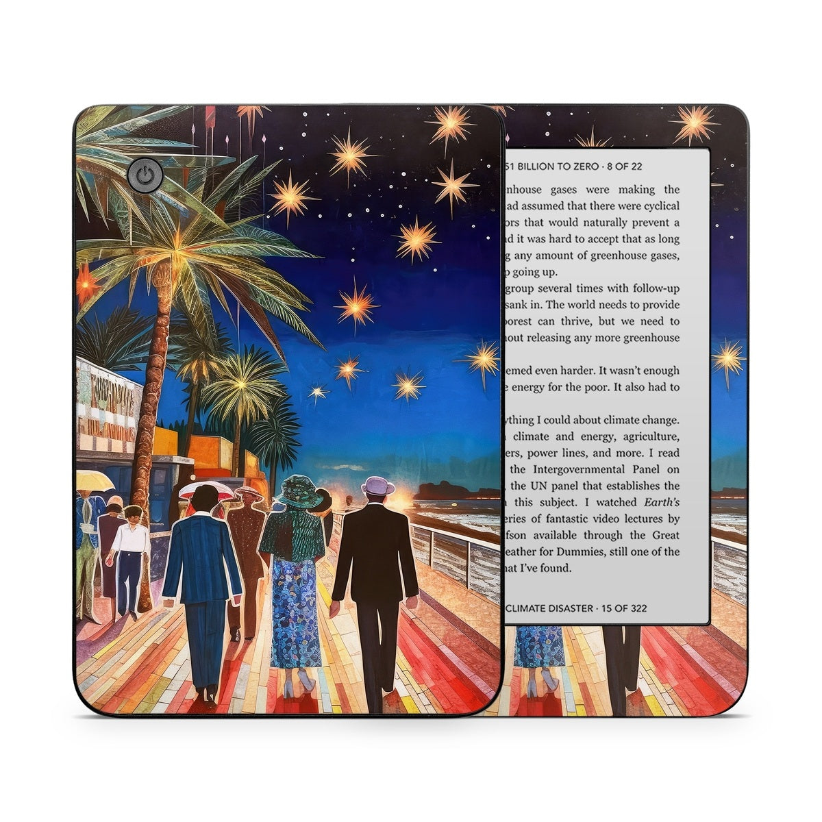 Evening Boardwalk - Kobo Clara 2E Skin