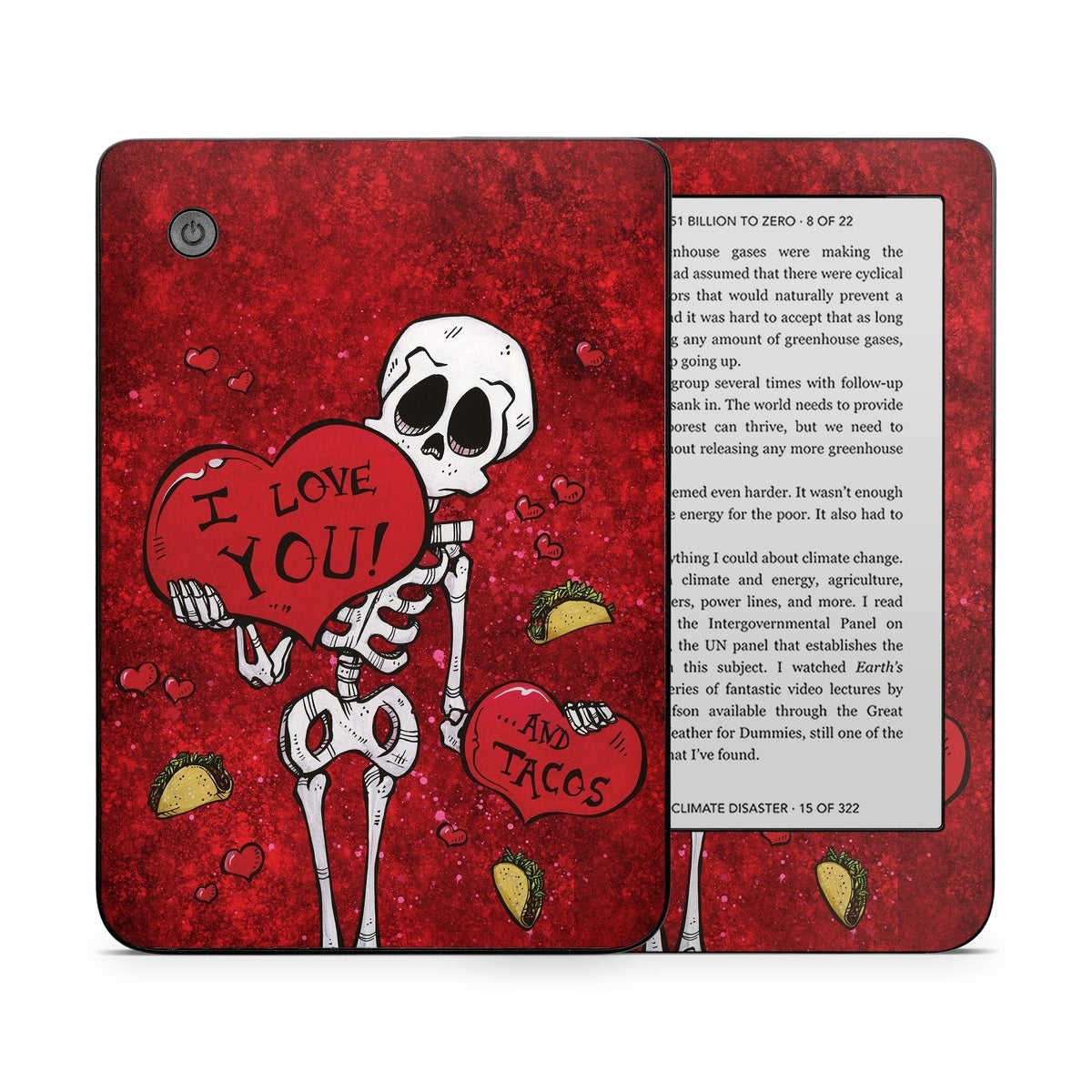 I Love You And Tacos - Kobo Clara 2E Skin