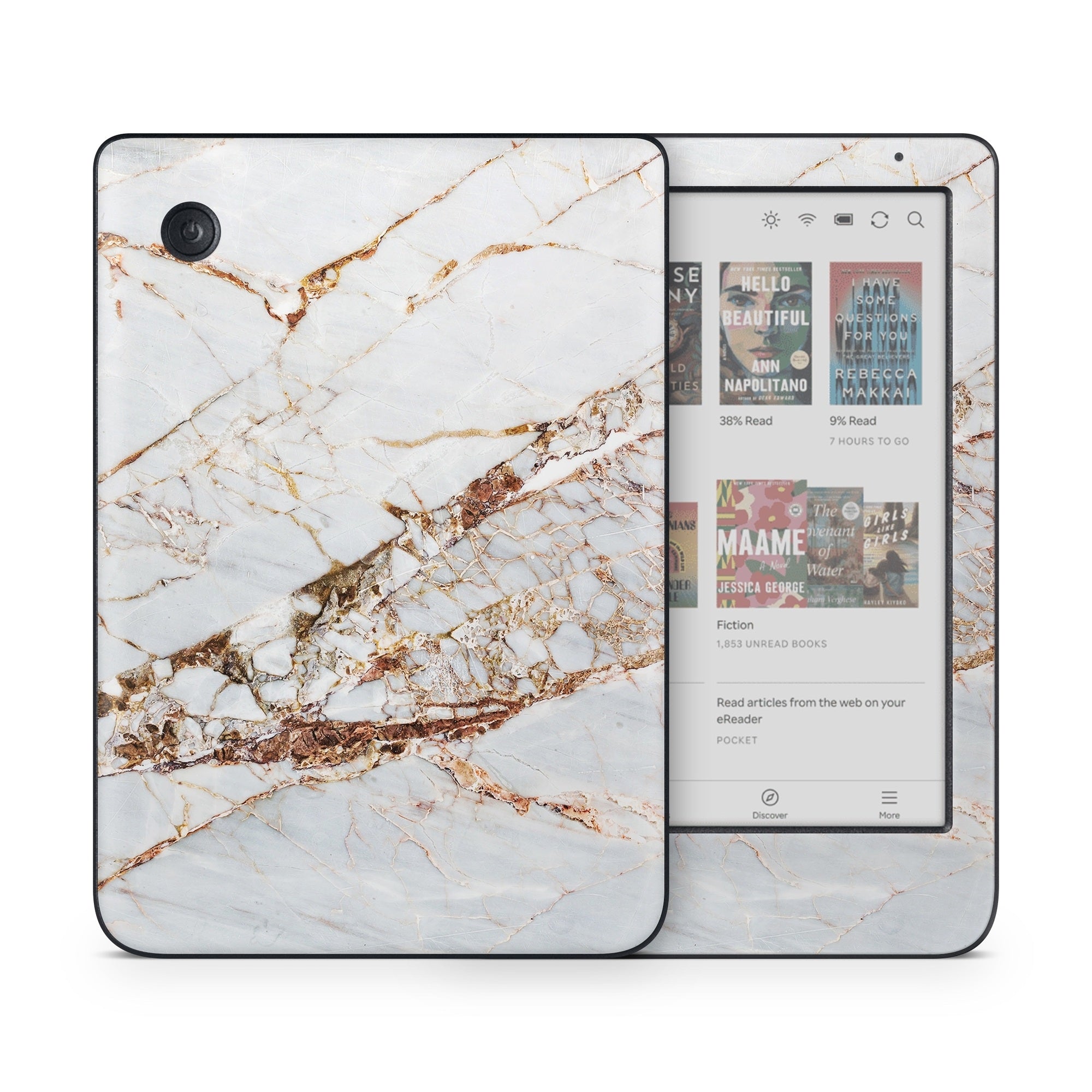 Hazel Marble - Kobo Clara Colour Skin