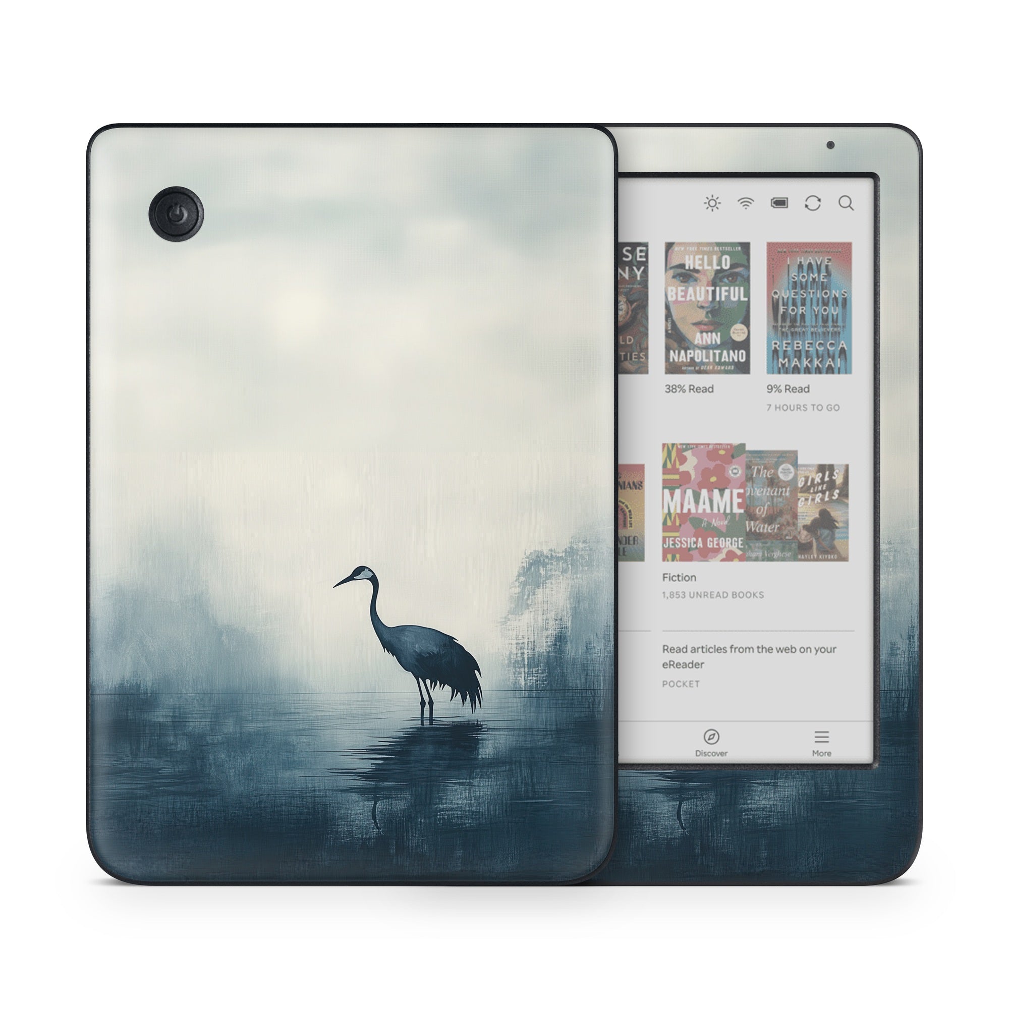 The Heron - Kobo Clara Colour Skin