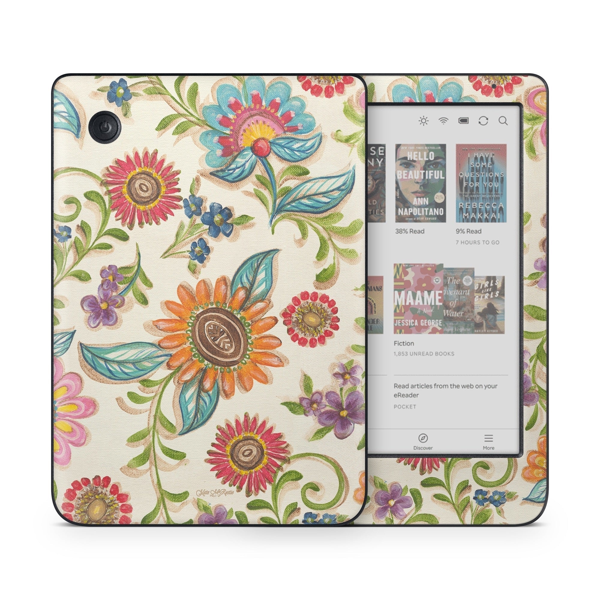 Olivia's Garden - Kobo Clara Colour Skin