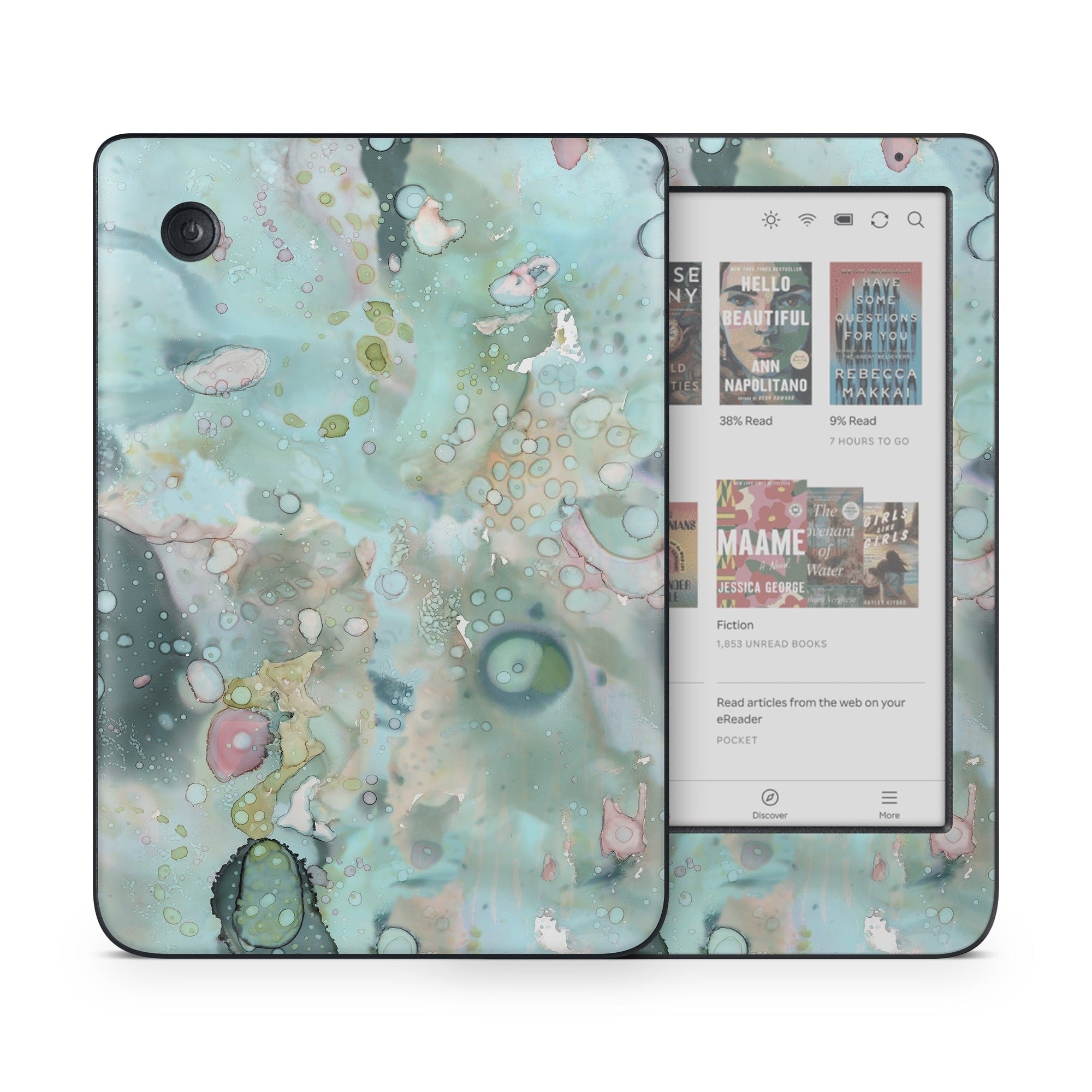 Organic In Blue - Kobo Clara Colour Skin
