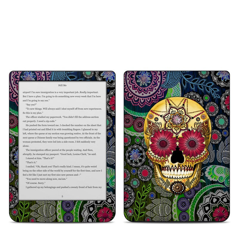 Sugar Skull Paisley - Kobo Clara HD Skin