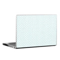 Checker Light Blue - Laptop Lid Skin