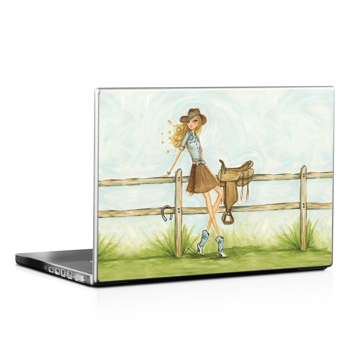 Cowgirl Glam - Laptop Lid Skin