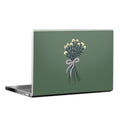 Floral Bouquet Bow  - Laptop Lid Skin