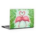 Flamingo Love - Laptop Lid Skin
