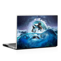 Orca Wave - Laptop Lid Skin