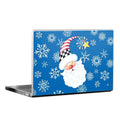Santa Snowflake - Laptop Lid Skin