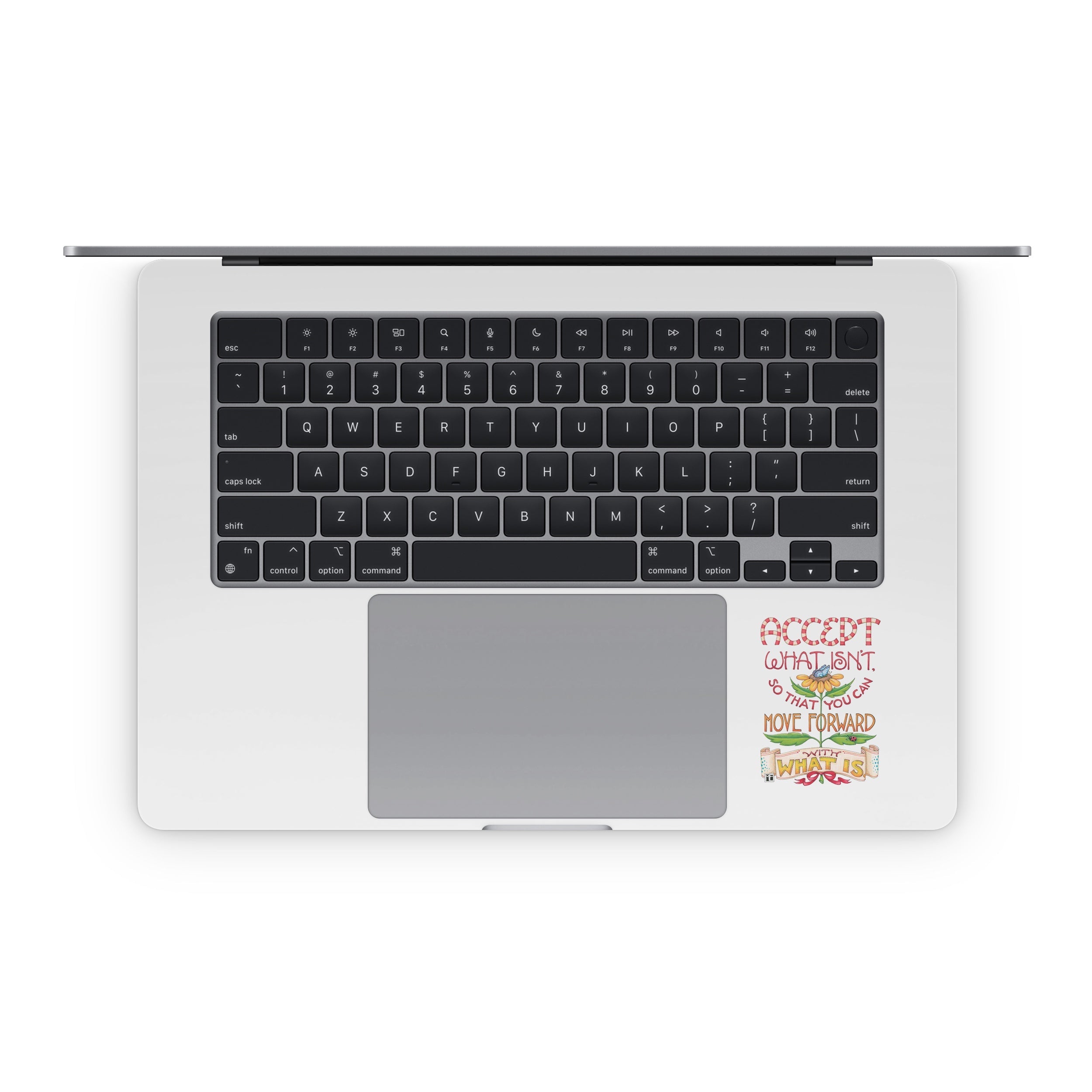 Accept What Isn't - Apple MacBook Skin