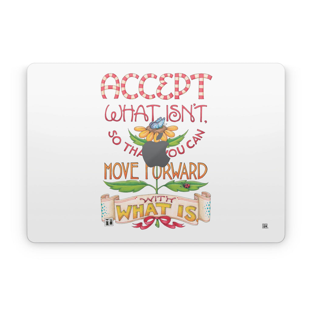 Accept What Isn't - Apple MacBook Skin