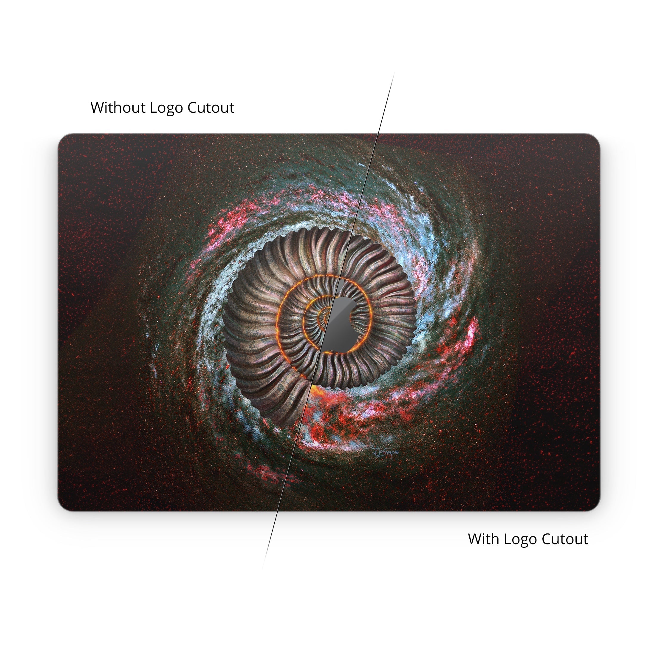 Ammonite Galaxy - Apple MacBook Skin