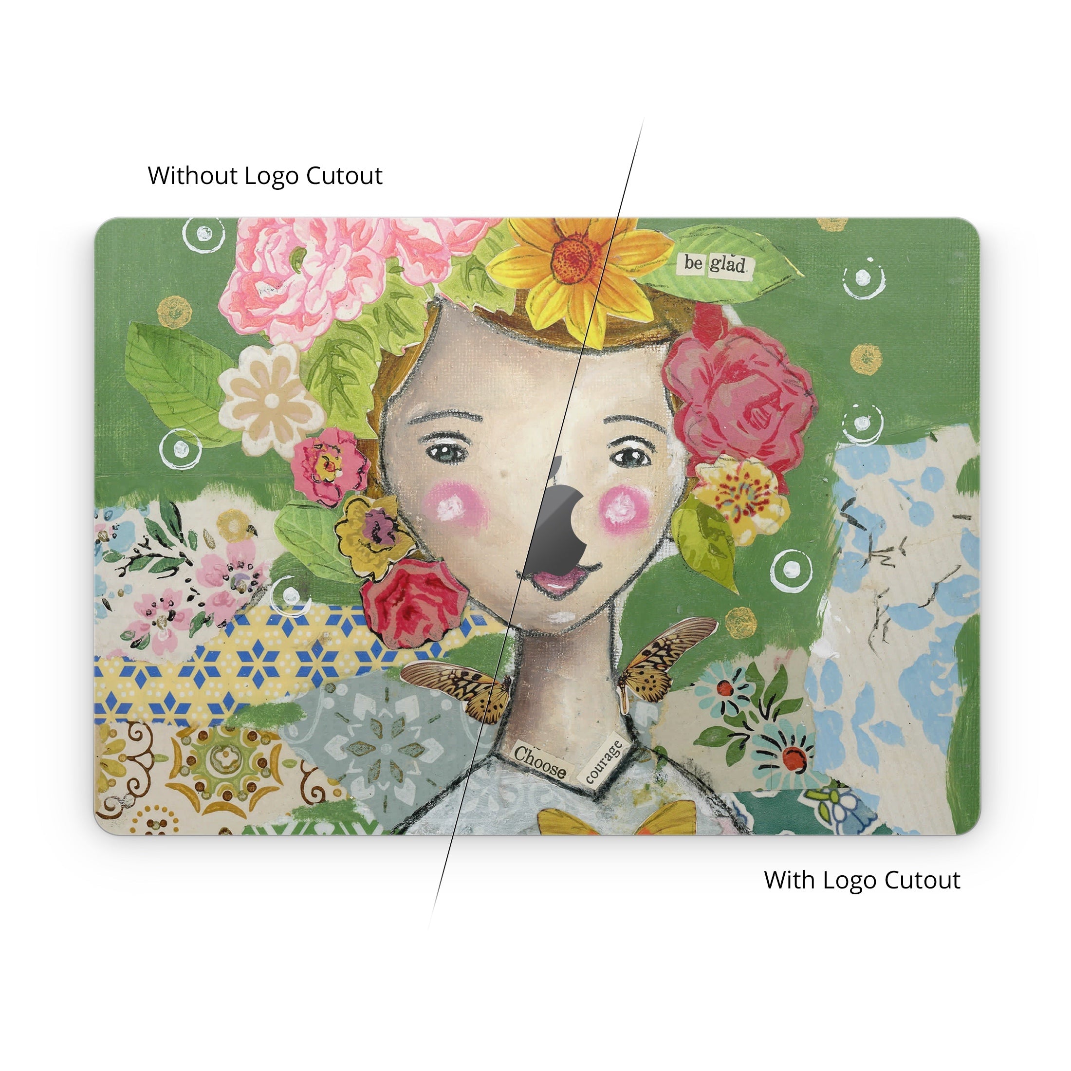 Be Glad - Apple MacBook Skin