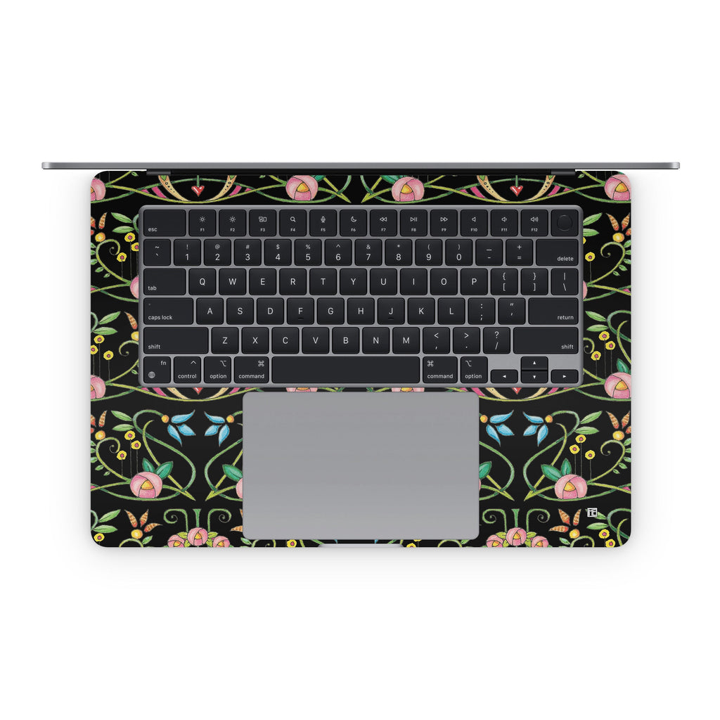 Change Nothing Flowers - Apple MacBook Skin
