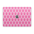 Pink Checks - Apple MacBook Skin