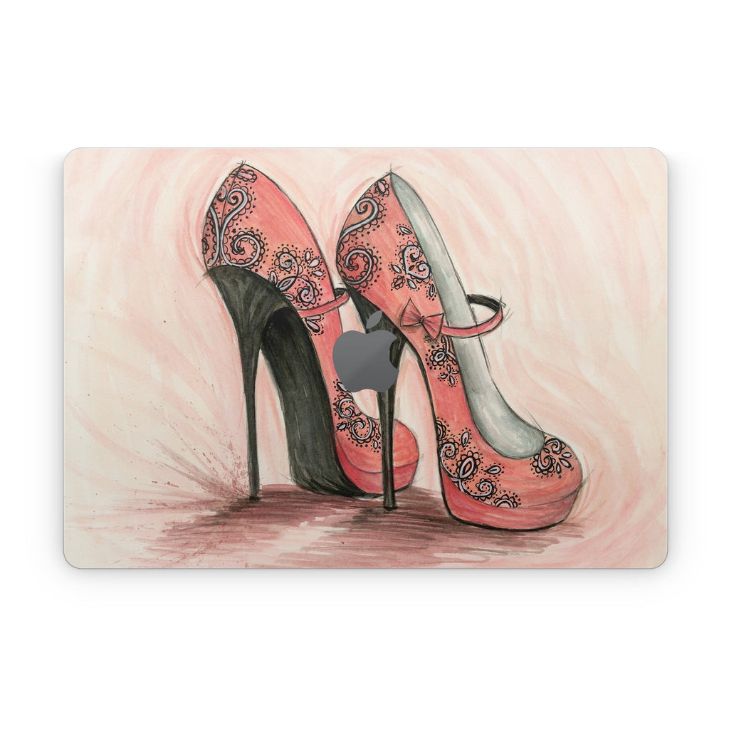 Coral Shoes - Apple MacBook Skin