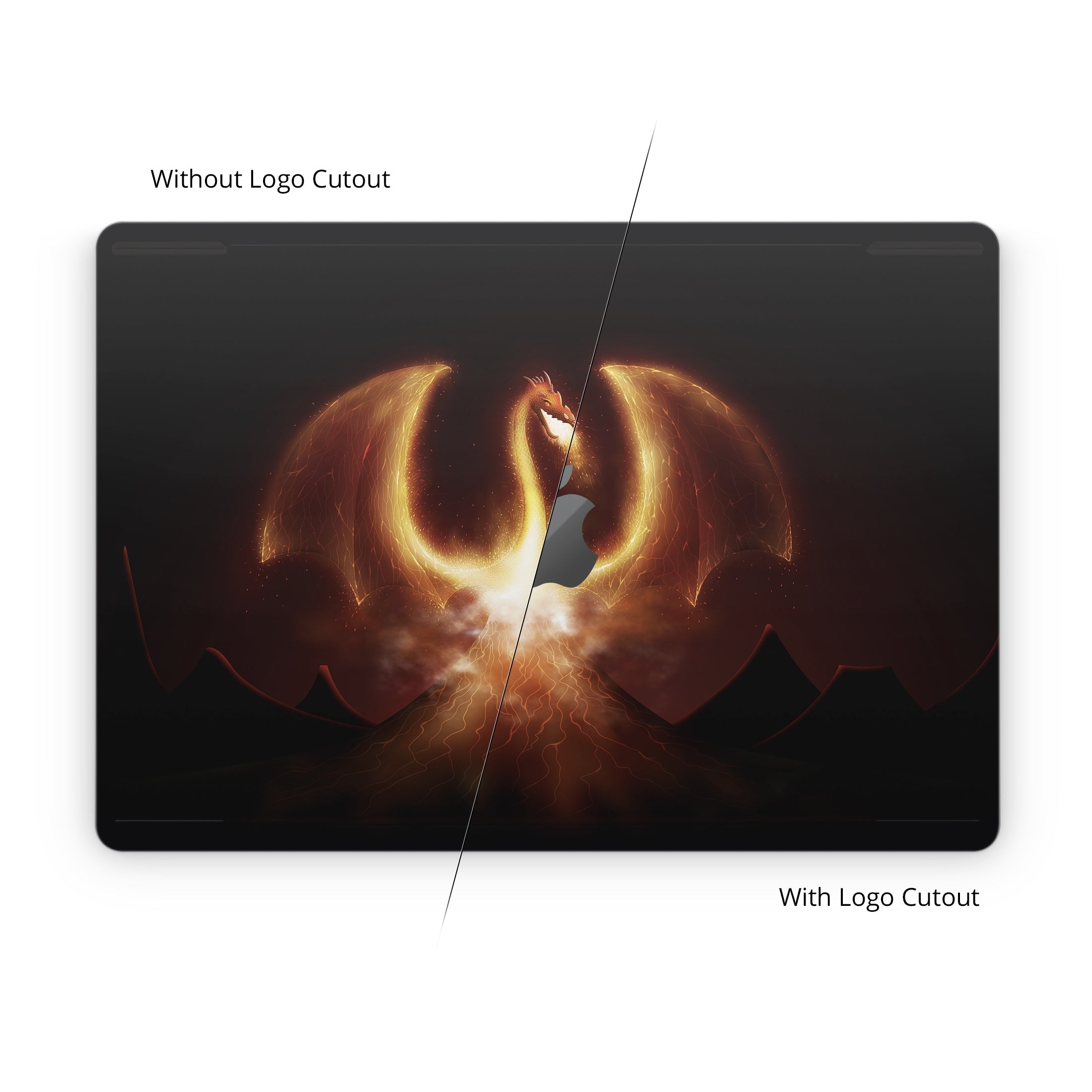 Fire Dragon - Apple MacBook Skin